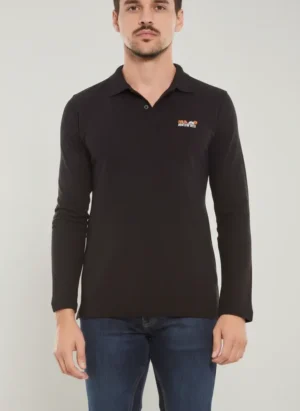 Ritchie Polo πικέ μπλούζα rt6219 Black