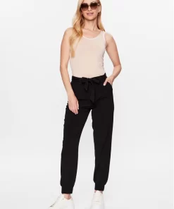 casual παντελόνι με λάστιχο 20810874 Black (5)
