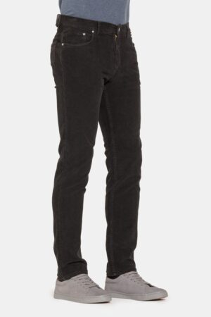 κοτλέ παντελόνι 700950 Black (2)