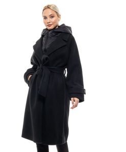 Biston fashion gynaikeio makry palto 2
