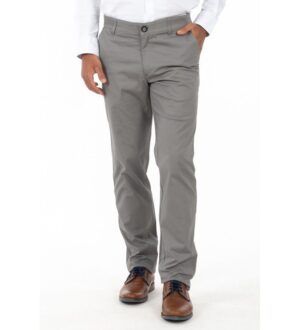 cor s παντελόνι chinos plus size 7539269νβ γκρι 1
