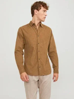 κοτλέ πουκάμισο 12236937 D.k Beige (3)
