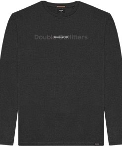 Double μακό μπλούζα με μακρυμάνικη Ts 256 Black