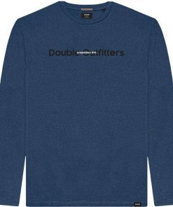 Double μακό μπλούζα με μακρυμάνικη Ts 256 Blue