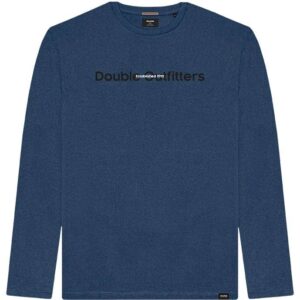 Double μακό μπλούζα με μακρυμάνικη Ts 256 Blue