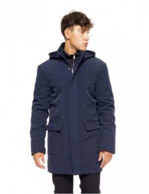 demi μπουφάν με αποσπώμενη κουκούλα 50 201 066 Navy (2)