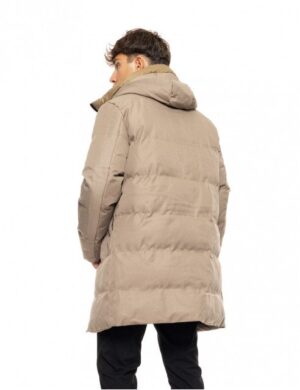 demi μπουφάν με ενσωματωμένη κουκούλα 50 201 033 Beige (2)