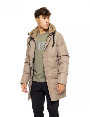 demi μπουφάν με ενσωματωμένη κουκούλα 50 201 033 Beige (4)
