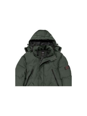 Double Μπουφάν Parka Padded Mjk 187 Khaki (2)