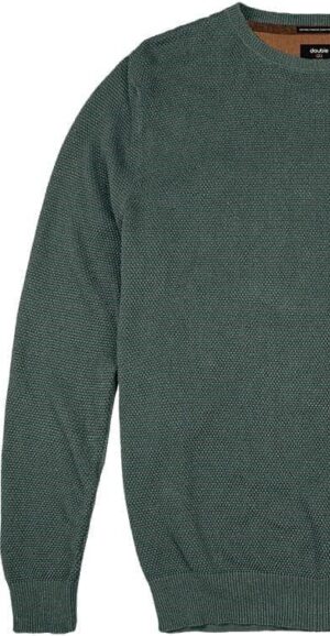 Πλεκτό με στρογγυλή λαιμόκοψη KNIT 077 Dusty Green (3)