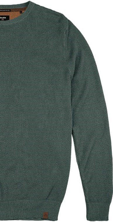Πλεκτό με στρογγυλή λαιμόκοψη KNIT 077 Dusty Green