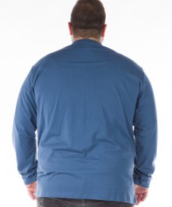 μακό μπλούζα μακρυμάνικη Ts 256 Blue (2)