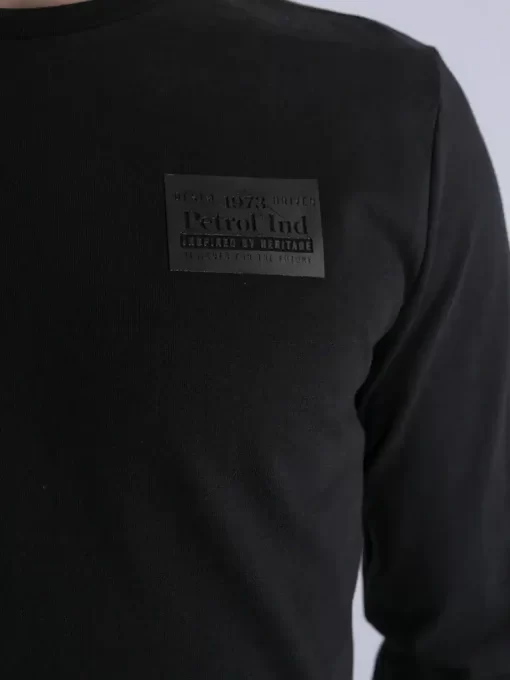 μακό μπλούζα με λαιμόκοψη Tlr6619091 Black (2)