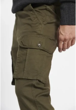 Cargo παντελόνι με λάστιχο FBM008 030 02 Olive (3)