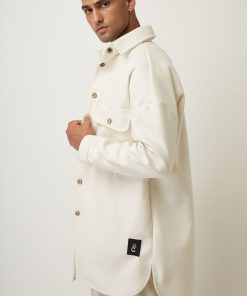 oversize jacket 7517 White (2)