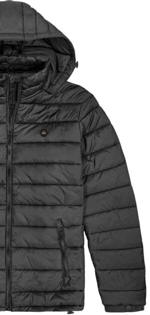 puffer μπουφάν Mjk 185 Black (3)