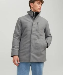 παλτό με επένδυση 12189349 Grey Mel (2)