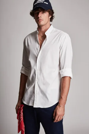 Signature Mao Πουκάμισο 9032 White (2)