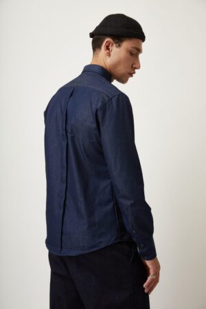 jean πουκάμισο 9002 Navy (2)
