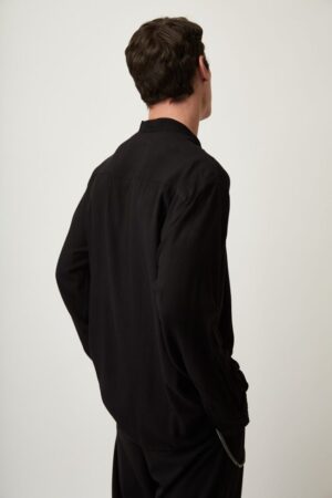 viscose πουκάμισο 9046 Black