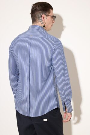 Πουκάμισο ριγέ 9033 Blue (2)