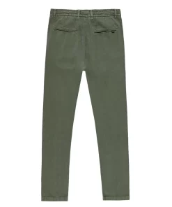 παντελόνι με κορδόνι 7684918 Olive (2)