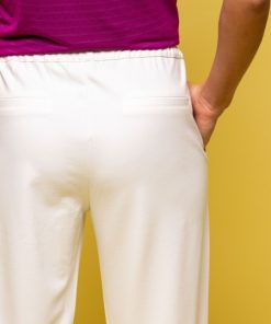 παντελόνι με λάστιχο 578Flump White (2)