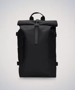 Rolltop Rucksack Large W3 Backpacks 14590 01 Black