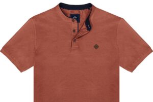 t shirt mao polo PS 312 Terracota