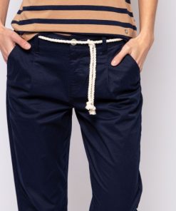 γυναικείο παντελόνι με ζώνη 553Freya Navy (2)