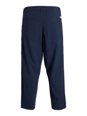 παντελόνι chinos με πιέτες 12248993 Navy (2)