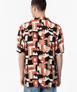 πουκάμισο με μοτίβο 10053811117 Beige (3)