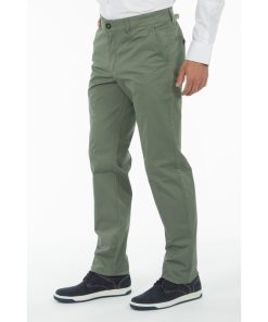 Chinos παντελόνι 7541 Olive (2)