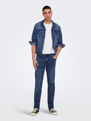 jean μπουφάν 22024333 Blue Denim (2)