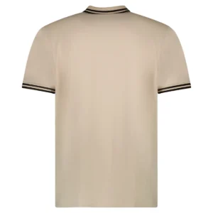 t shirt polo 6406383 Beige (2)