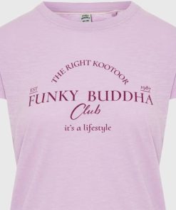 Γυναικείο t shirt με τύπωμα FBL009 162 04 Pastel Lavende,