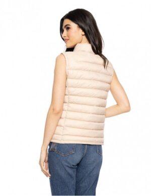 γυναικείο αμάνικο με γιακά 51 102 004 L.t Beige (2)