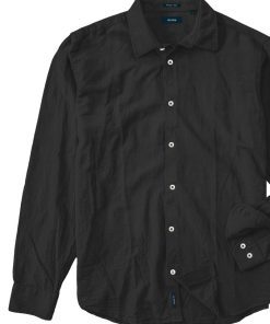 πουκάμισο λινό Gs 589 Black,