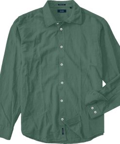 πουκάμισο λινό Gs 589 Forest Green