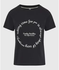Γυναικείο t shirt με τύπωμα FBL009 148 04 Black