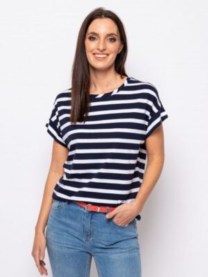 ριγέ t shirt 174Millie White
