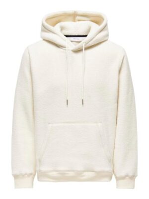 Φούτερ με κουκούλα 22030287 White
