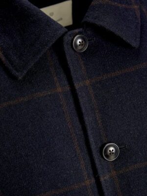 καρό jacket 12265979 Navy (2)