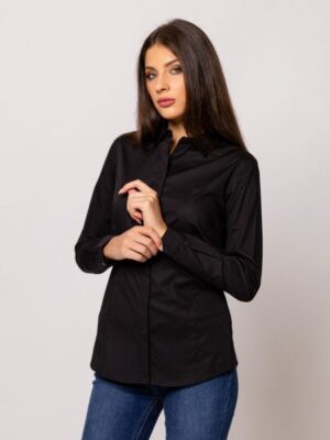 πουκάμισο μονόχρωμο T40001Romin Black