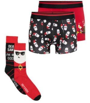 Xmas Box εσώρουχο κάλτσα 22030920 Red.