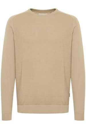 πουλόβερ με λαιμόκοψη 20717497161315 Beige