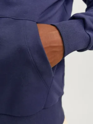 φούτερ μπλούζα με κουκούλα 12256521 Navy Blazer (4)