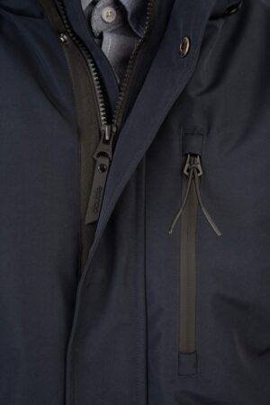 μπουφάν neoprene με επένδυση Mjk 2018 Navy (2)