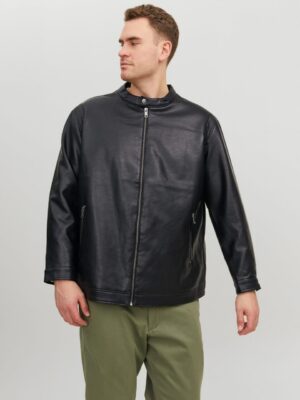 Faux δερμάτινο μπουφάν 12230055 Black (5)