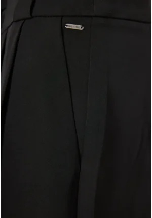 Loose fit σορτς με πιέτες στη μέση FBL011 108 03 Black (3)
